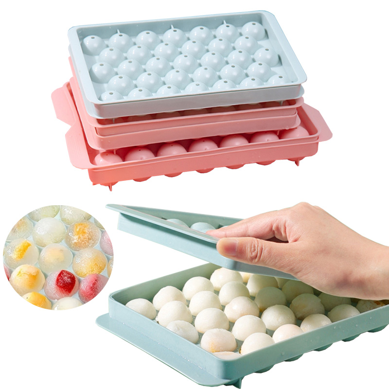 Coaster Mold Round - Round Ice Cube Tray Creative Hockey