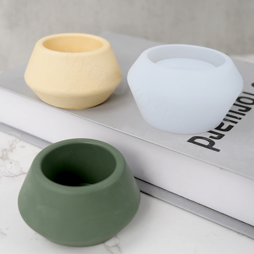 Coaster Mold Round - Round Bowl Storage Box Silicone Mold