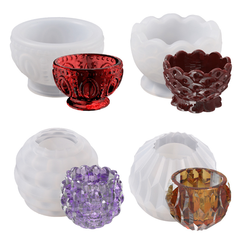 Round Storage Box Gypsum Silic - Coaster Mold Round review and price