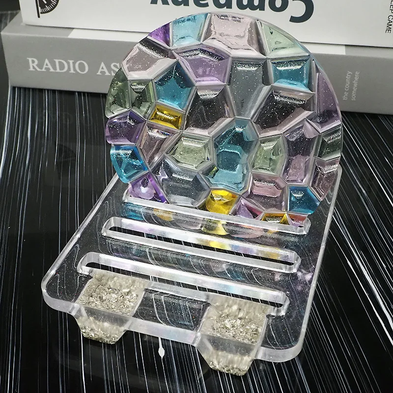 DIY Crystal Epoxy Mold Wave Di - Coaster Mold Round review and price