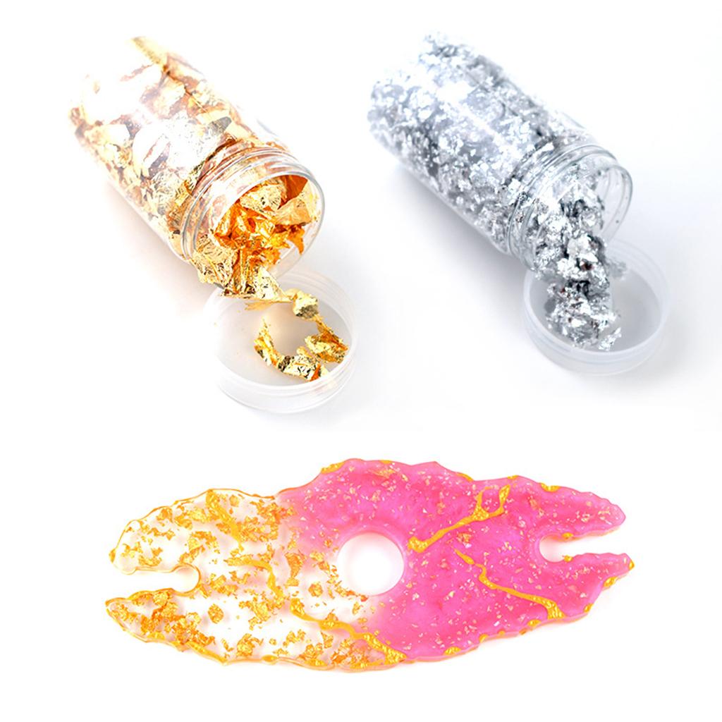 6Pcs Gold Foil Flakes Paper Na - Gold Foil Flakes review and price
