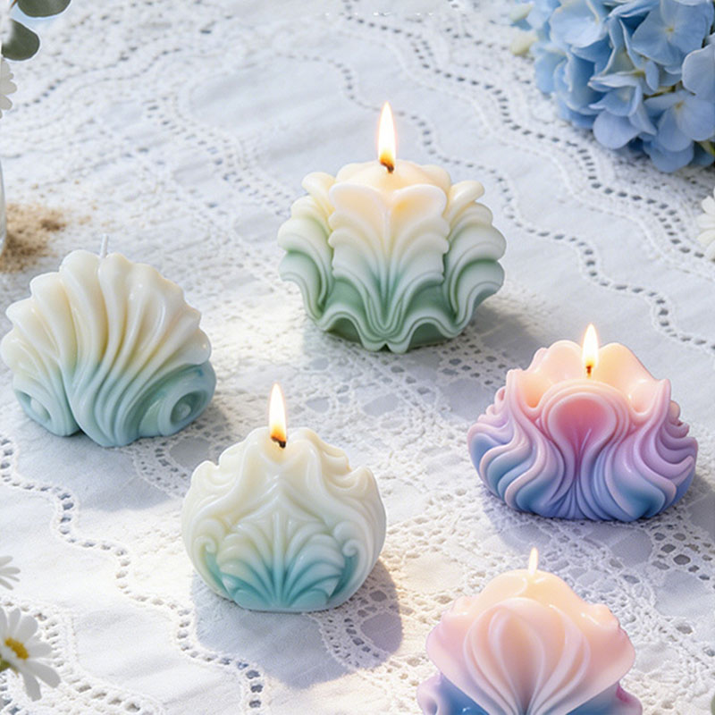 Large Ocean Shell Candle Silic - Resin Ocean Wave Mold review and price