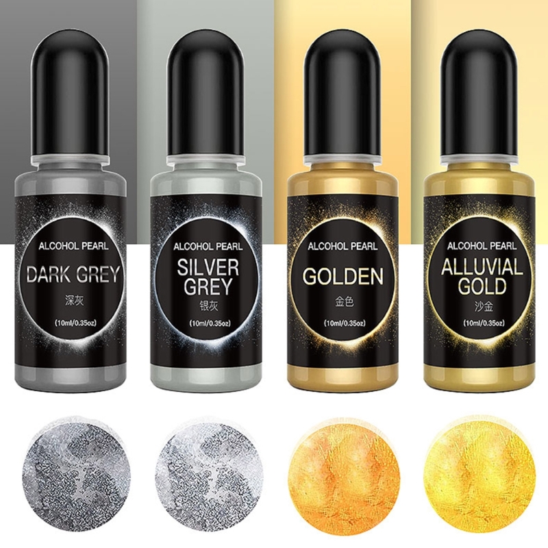 Metallic Pigment UV Resin Dye  - Resin Dye Alcohol review and price