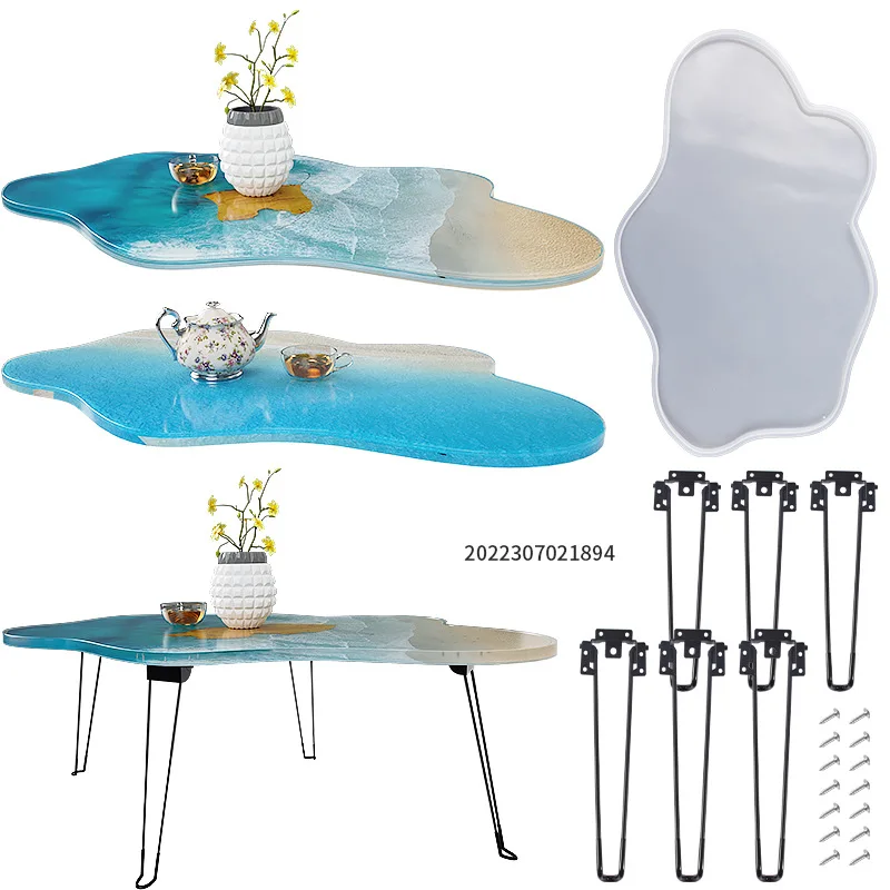 Large 61cm Irregular tray epox - Resin Ocean Wave Mold review and price