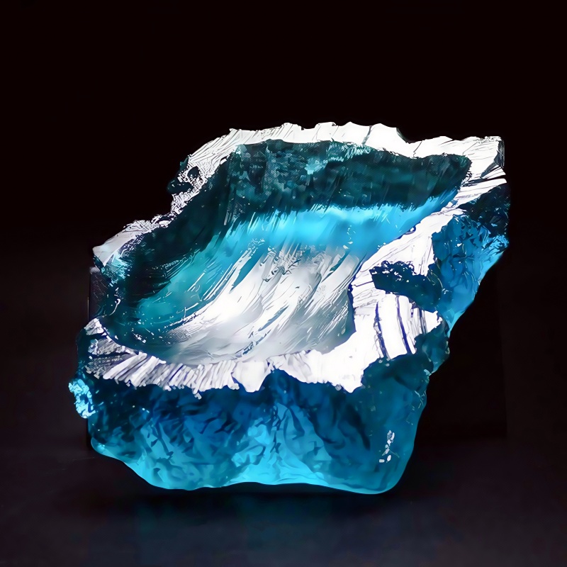 Ocean Wave Design Plate Epoxy  - Resin Ocean Wave Mold review and price