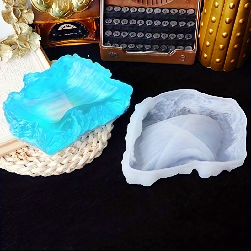 Ocean Wave Design Plate Epoxy  - Resin Ocean Wave Mold review and price